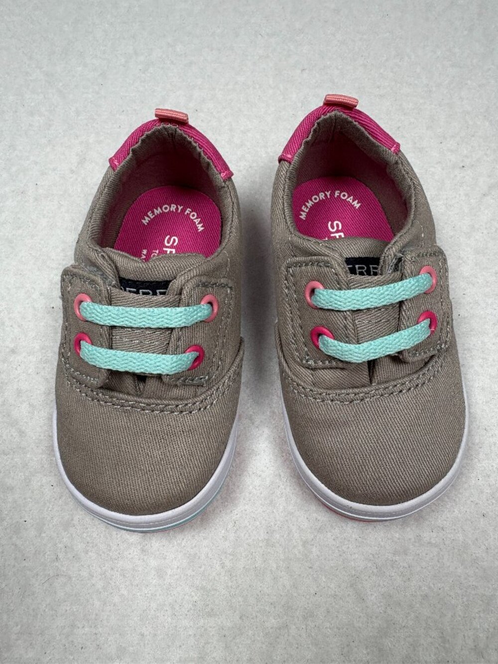 Sperry Top-Sider Kids Unisex Spinnaker Crib Jr. Washable Sneaker Preppy 3M
